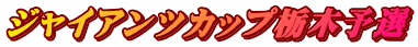 ジャイアンツカップ栃木予選